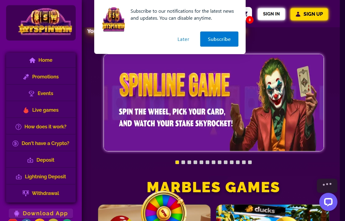 BitSpinWin Casino